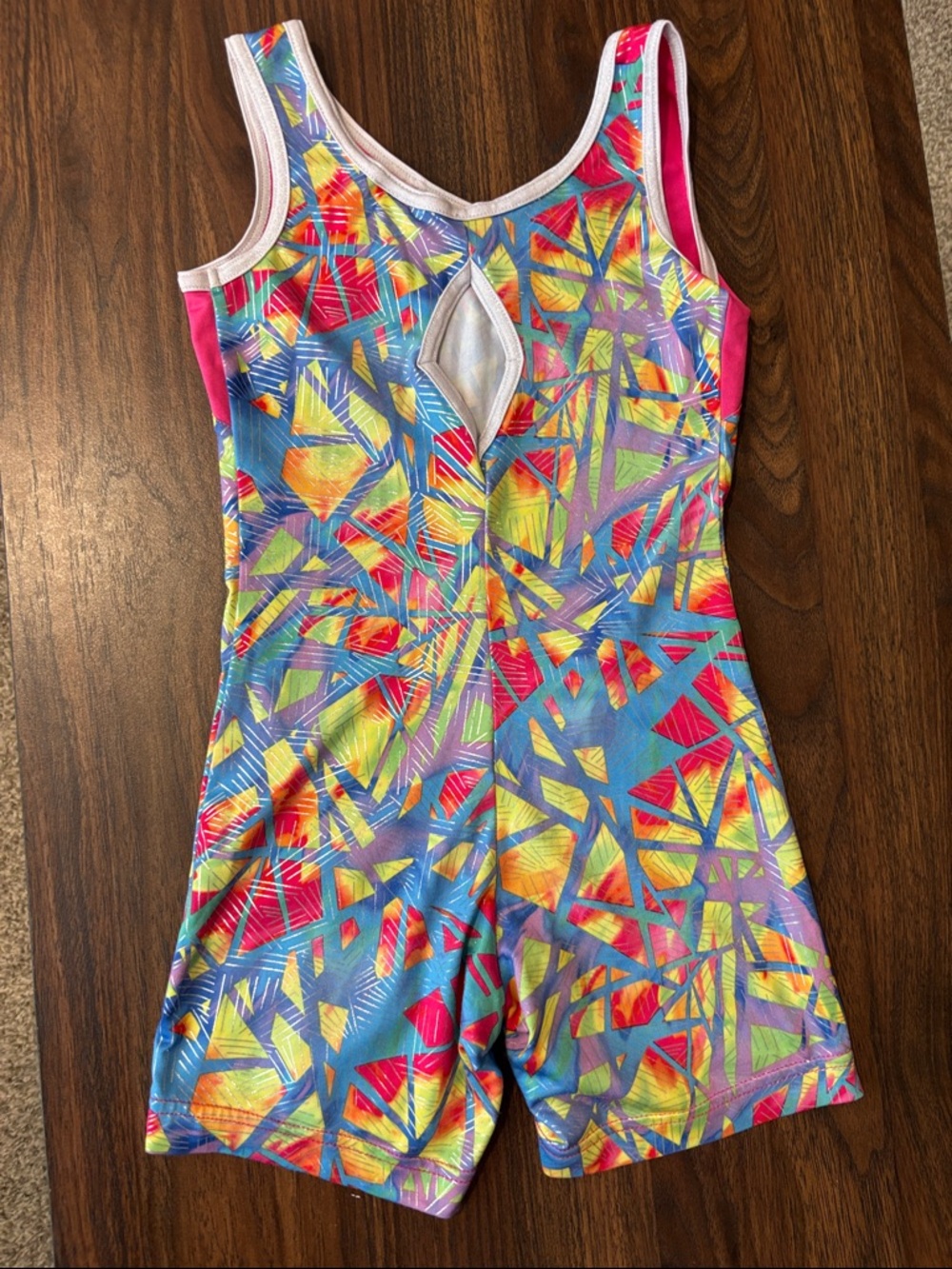 3-Pack Girls Gymnastics Leotards - Black/Pink, Purple, Multicolor - Picture 8 of 8
